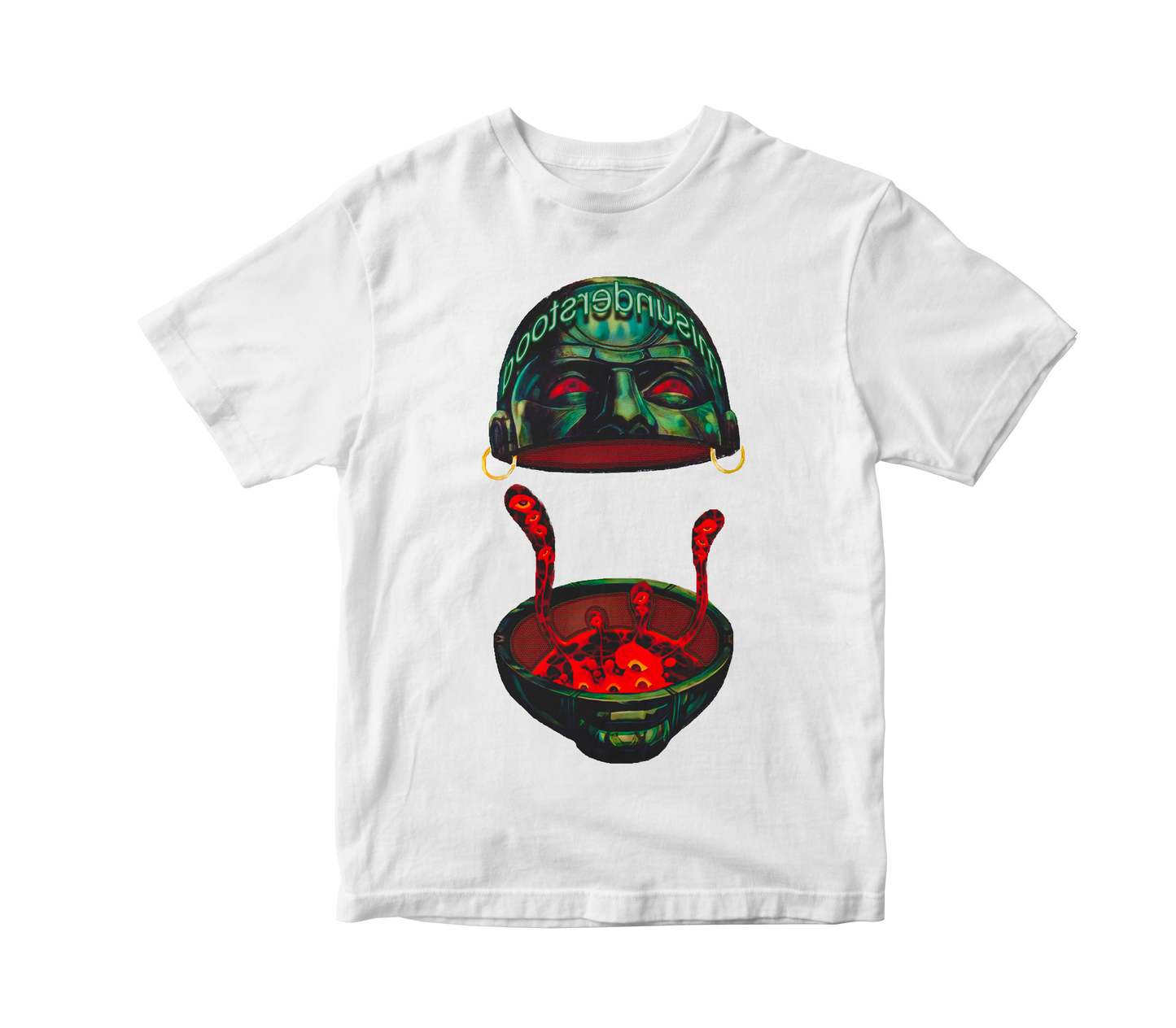 T-SHIRT "HEAD" WHITE