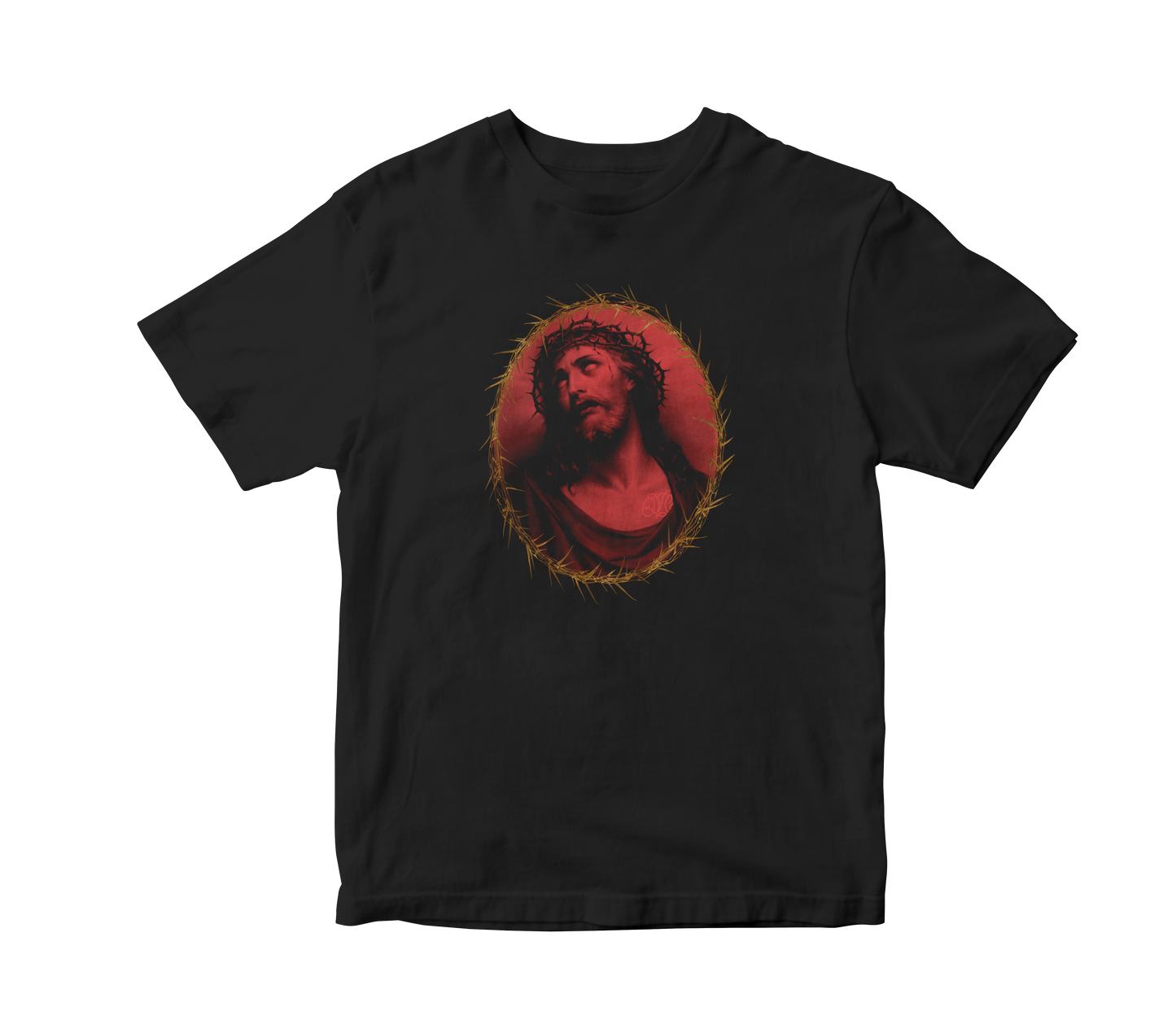 T-SHIRT "GOD" BLACK