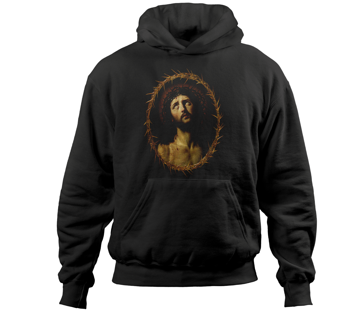 HOODIE "JESUS" BLACK