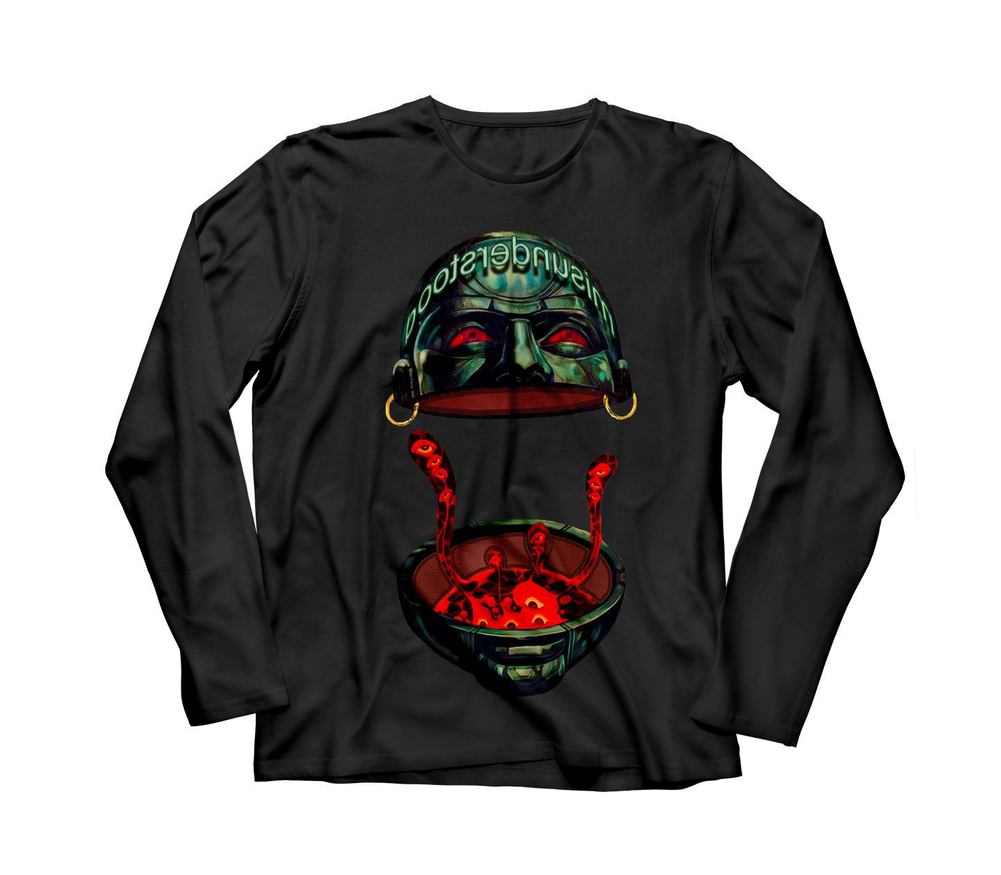 LONGSLEEVE "HEAD" BLACK