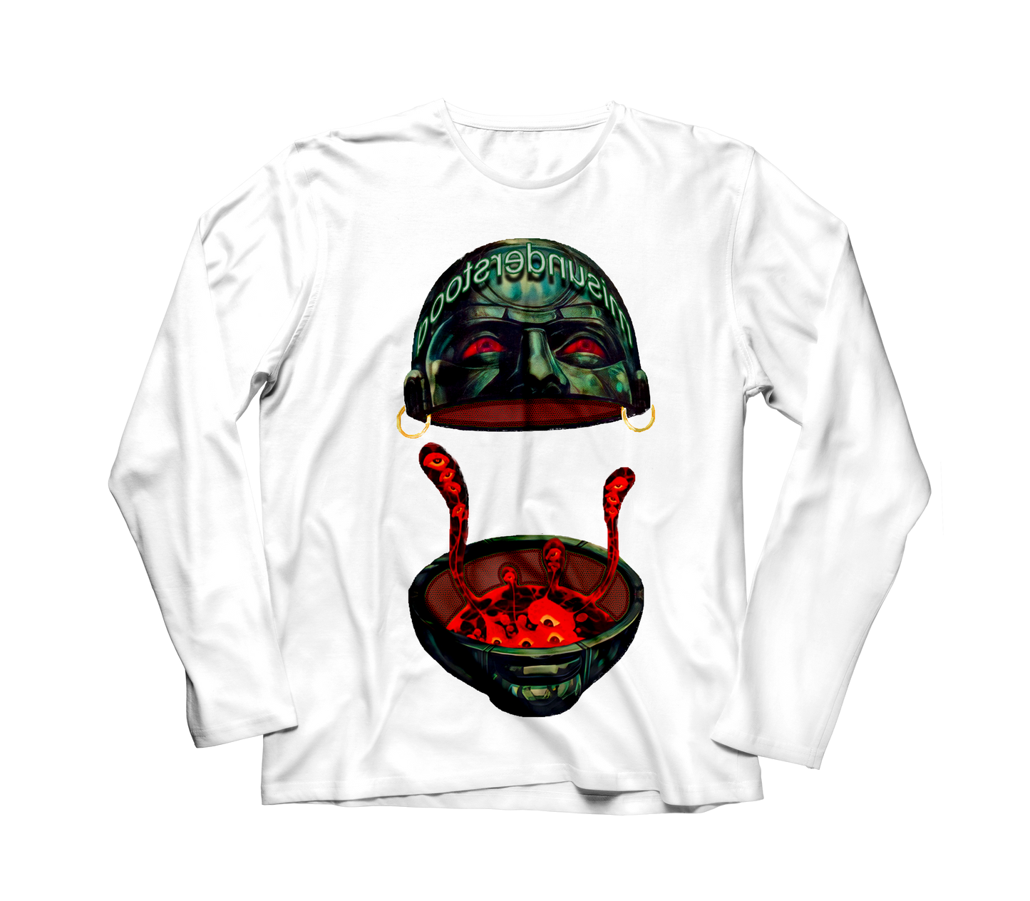 LONGLSLEEVE "HEAD" WHITE