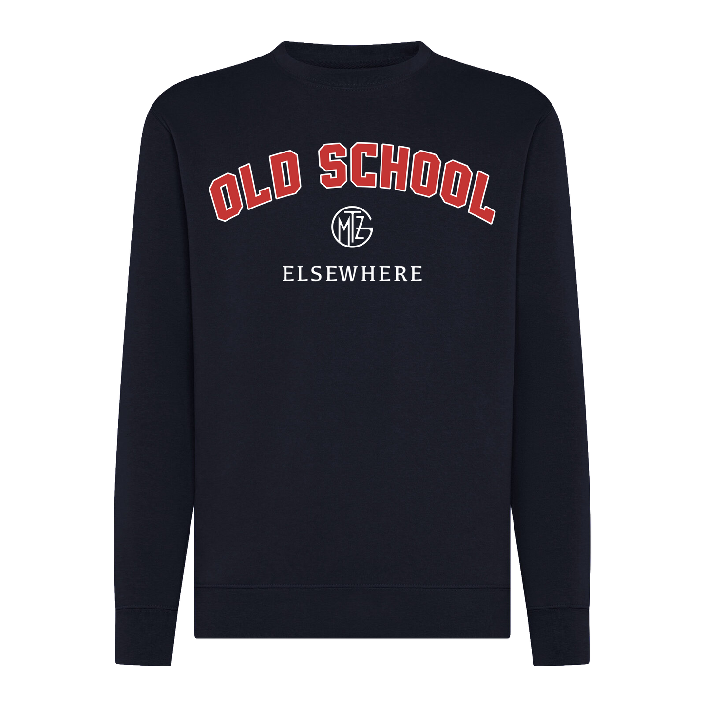 CREWNECK "OLD SCHOOL" BLUE