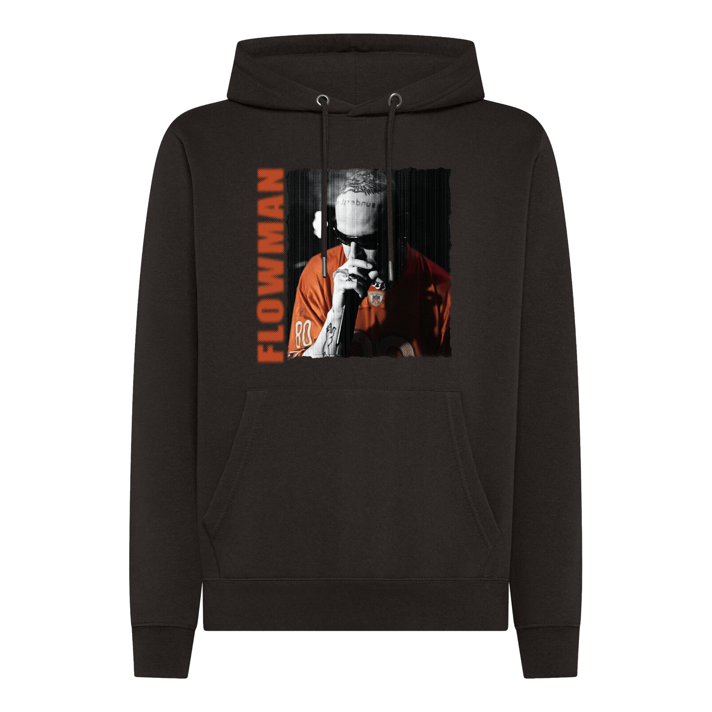 HOODIE "FLOWMEN" BLACK