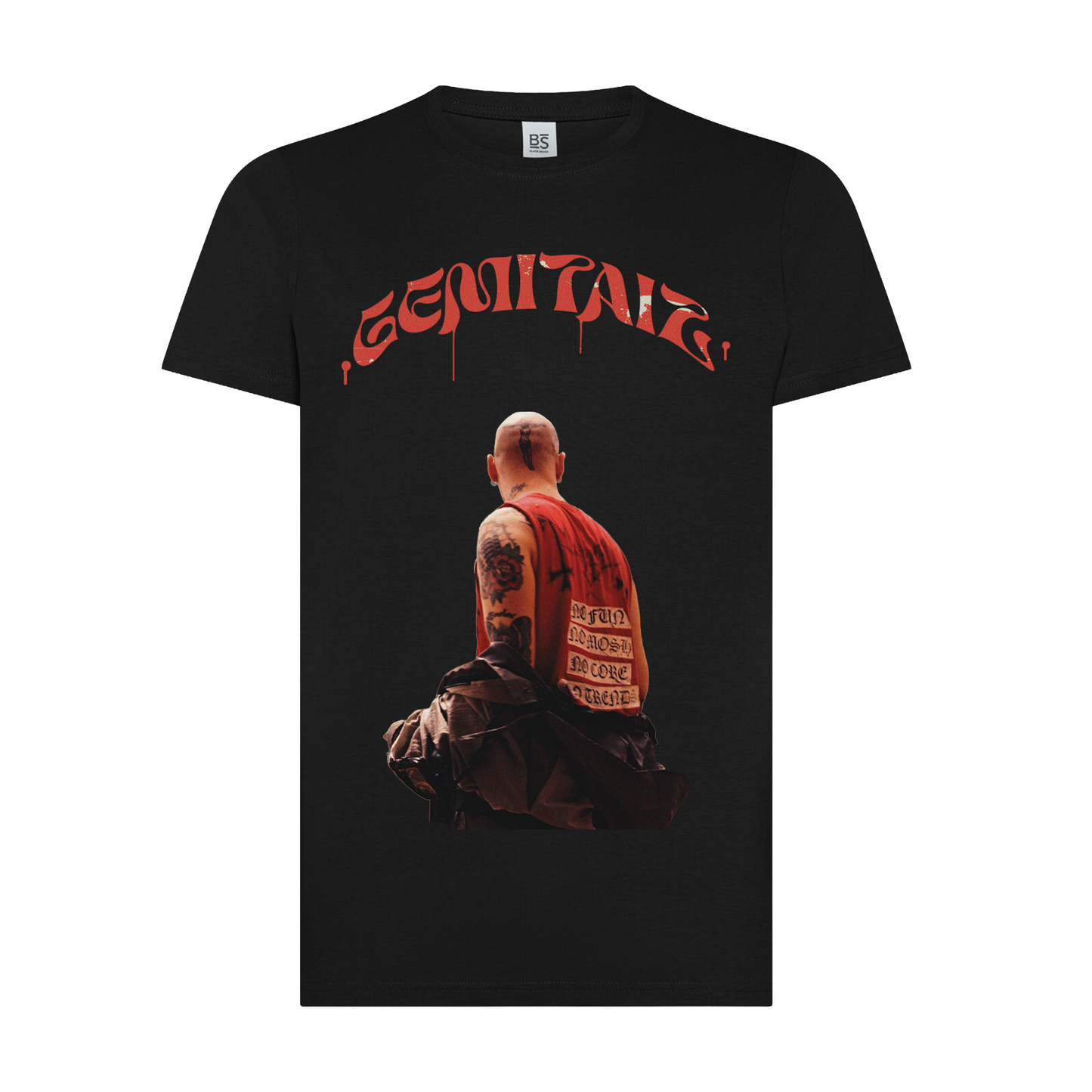 T-SHIRT "MAYHEM" BLACK