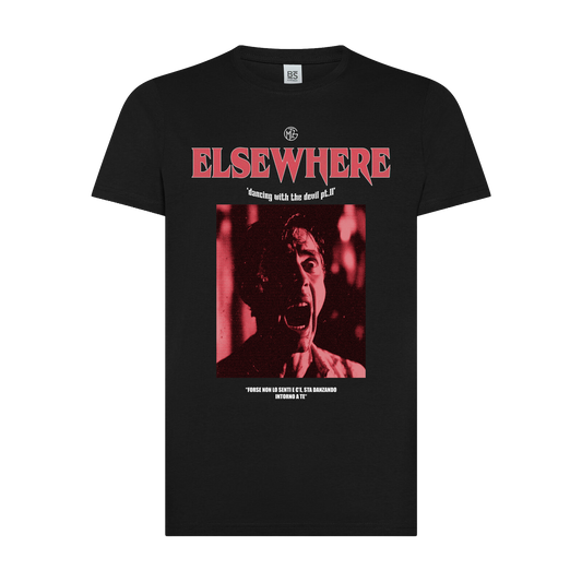 T-SHIRT "DANCING WITH THE DEVIL" BLACK
