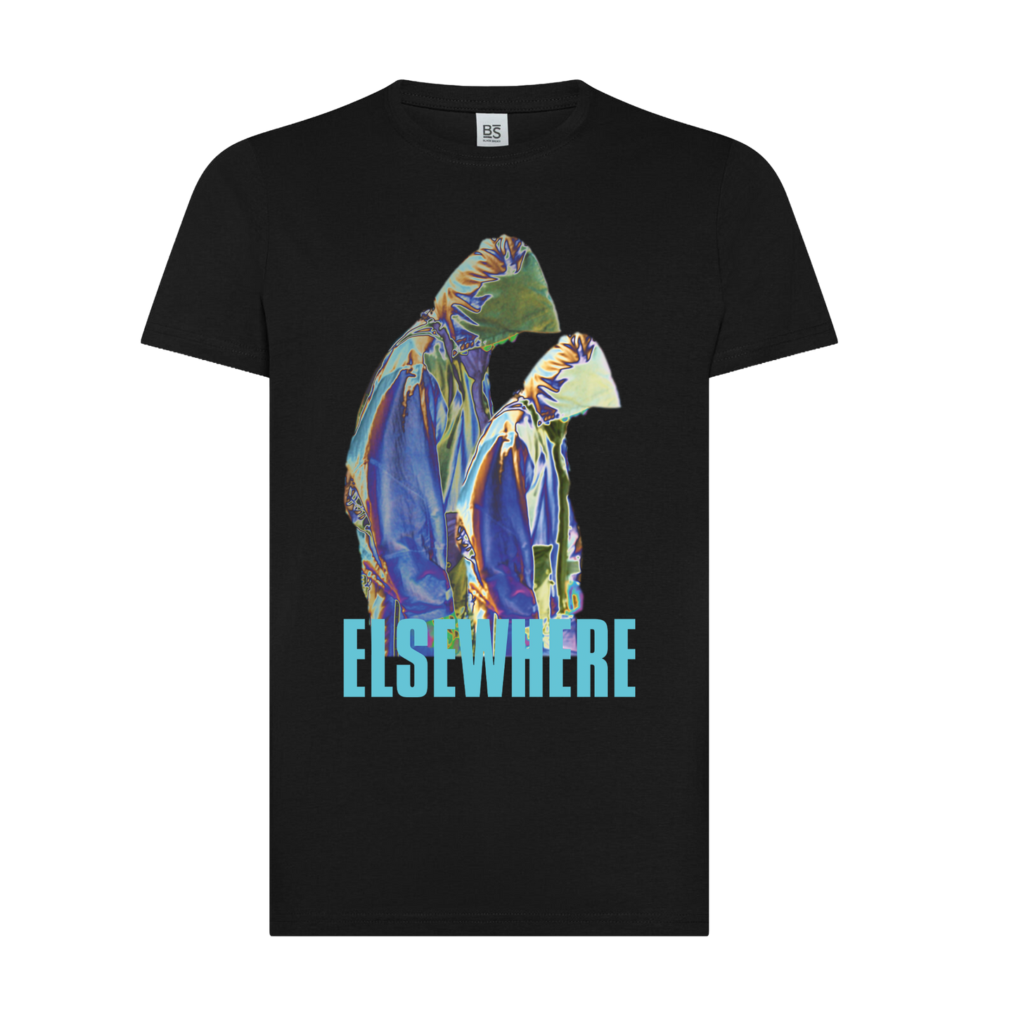 T-SHIRT "ELSEWHERE" BLACK