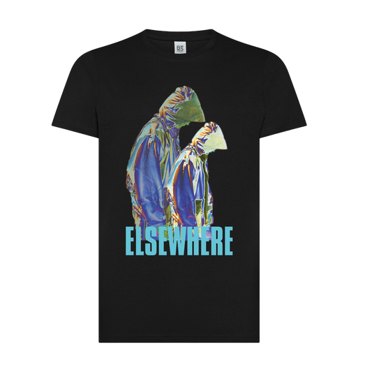 T-SHIRT "ELSEWHERE" BLACK
