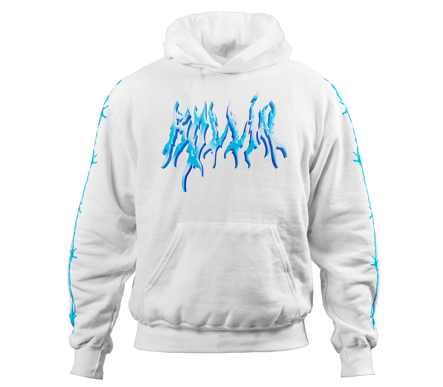 HOODIE "ROLLIN HEAVEN" WHITE